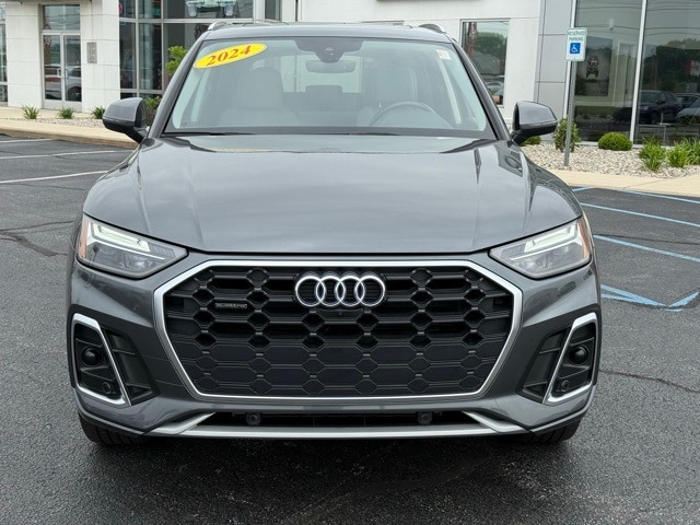Used 2024 Audi Q5 Premium Plus with VIN WA1EAAFY5R2018043 for sale in Merrillville, IN