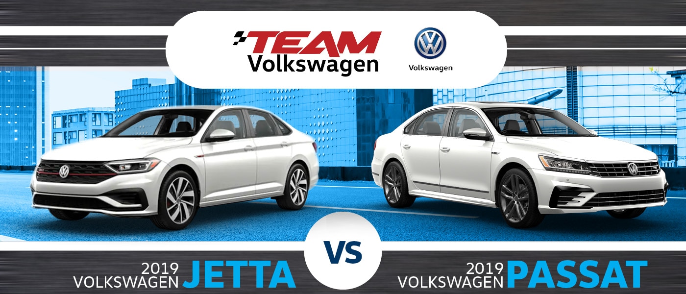 2019 Volkswagen Jetta vs. Passat VW Car Comparison