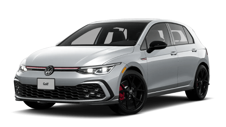 2024 VW Golf GTI 380 SE Exterior - Reflex Silver Metallic Black Roof