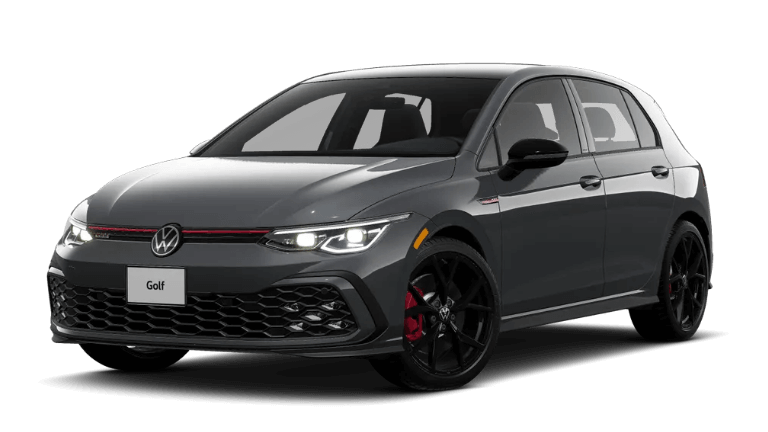2024 VW Golf GTI 380 S Exterior - Graphite Gray Metallic Black Roof