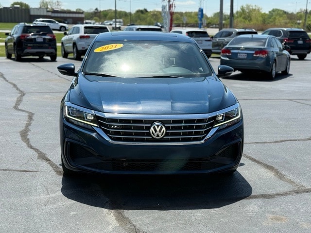 Used 2021 Volkswagen Passat R-Line with VIN 1VWMA7A3XMC010813 for sale in Merrillville, IN