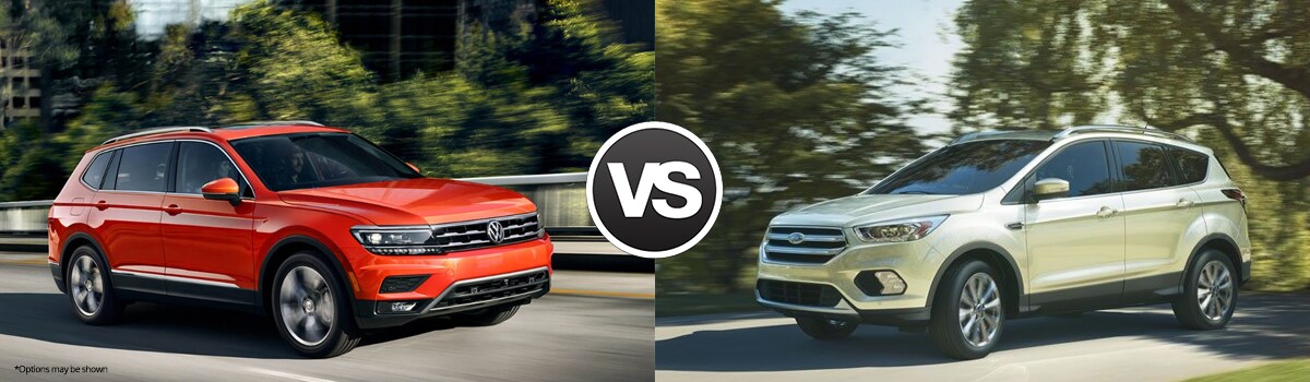 2018 Volkswagen Tiguan vs Ford Escape