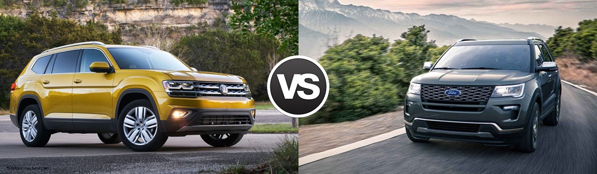 Compare 2018 Vw Atlas Vs Ford Explorer Merrillville In