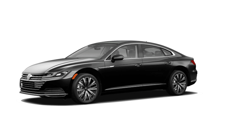 A black 2020 VW Arteon SEL with 4MOTION