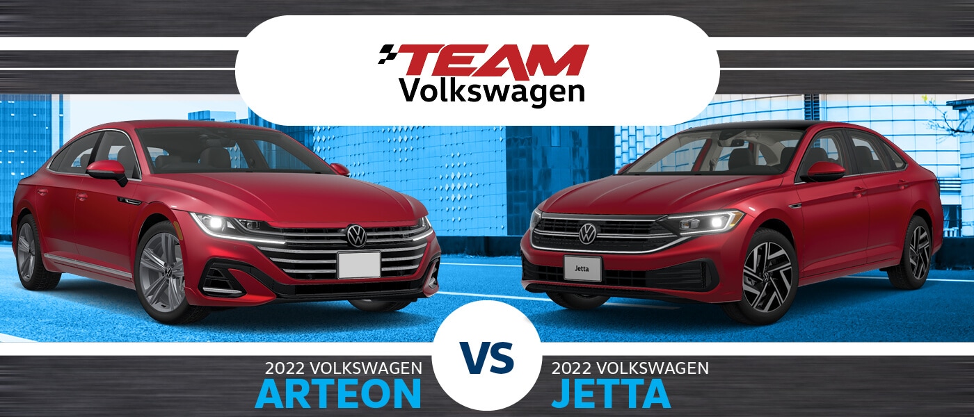 2022 VW Arteon vs. 2022 VW Jetta