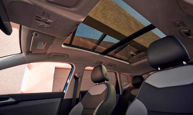 2022 VW Taos Interior Front Seat View