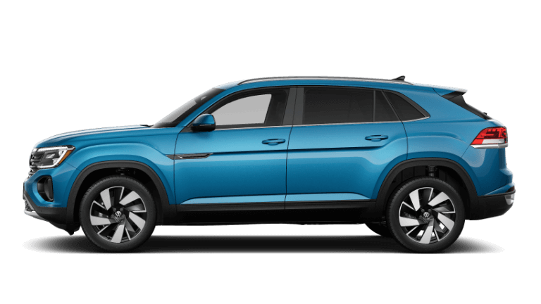 2024 Volkswagen Atlas Cross Sport SE with Technology Exterior - Kingfisher Blue Metallic