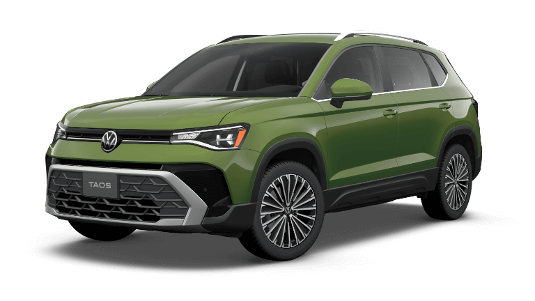 2025 VW Taos SE Exterior - Bright Green Moss