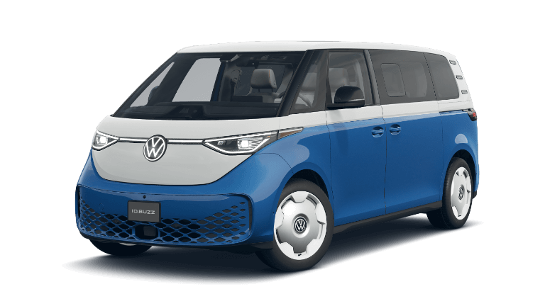 2025 VW ID. Buzz 1st Edition Exterior - Cabana Blue and Candy White