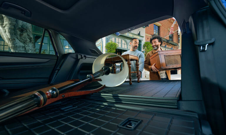 2025 VW Atlas Cross Sport Interior Cargo Space Seats Down