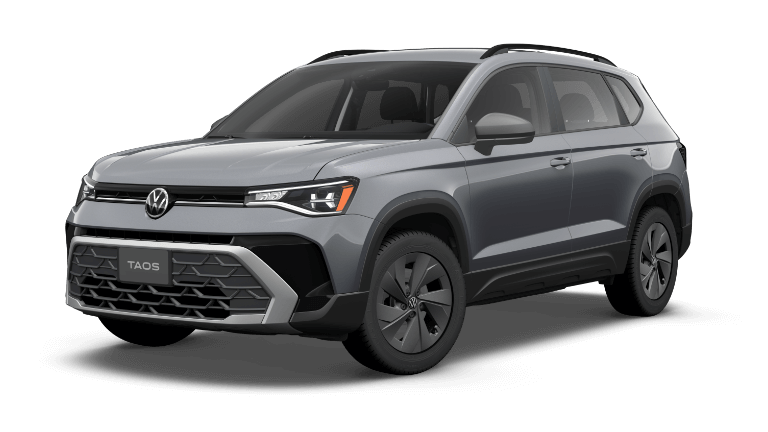 2025 VW Taos S Exterior - Platinum Grey