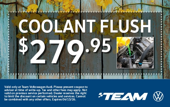 Get a coolant flush for $279.95