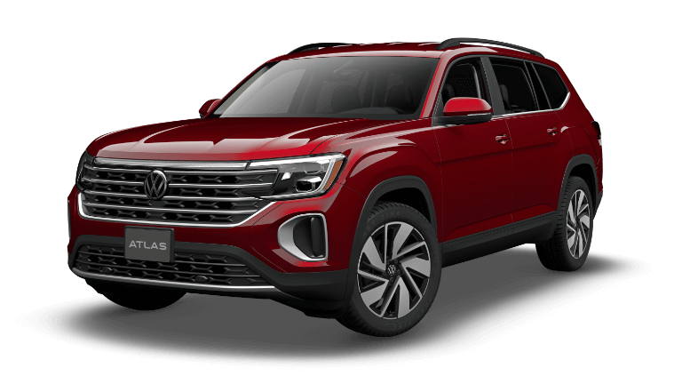 2025 VW Atlas SE Exterior - Aurora Red