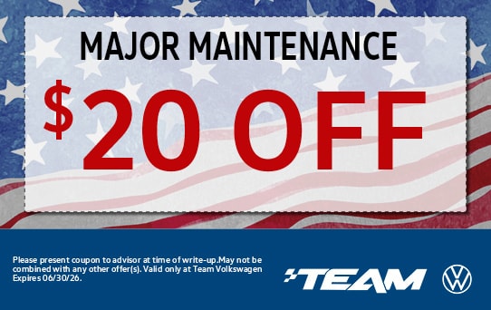 $20 Off Major Maintenance