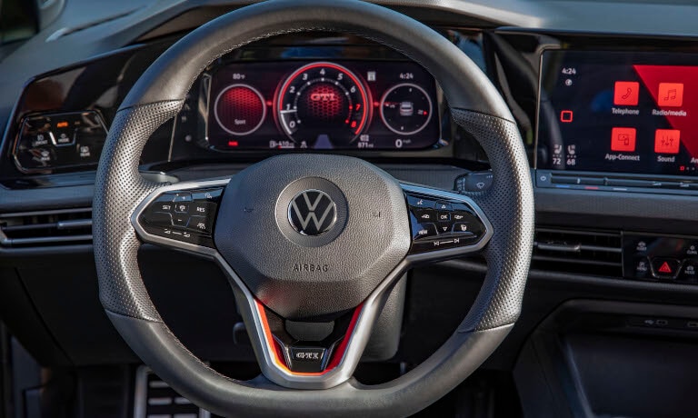 2022 VW Arteon wheel and speedometer