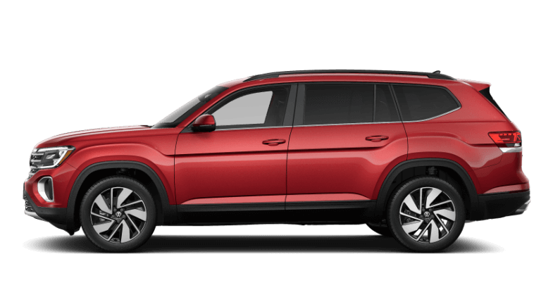 2024 Volkswagen Atlas SE with Technology Exterior - Aurora Red Metallic