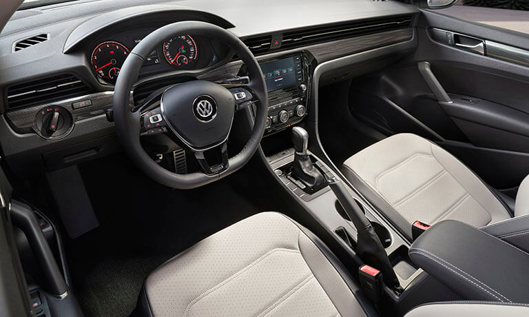 2022 Volkswagen Passat interior front wheel and dashboard