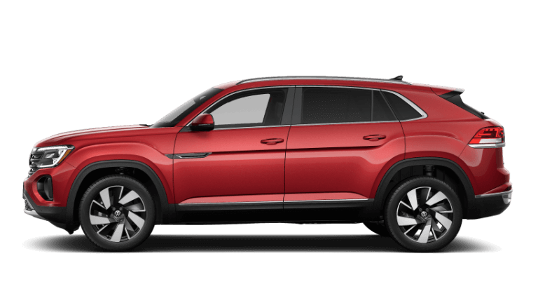 2024 Volkswagen Atlas Cross Sport SEL Exterior - Aurora Red Metallic