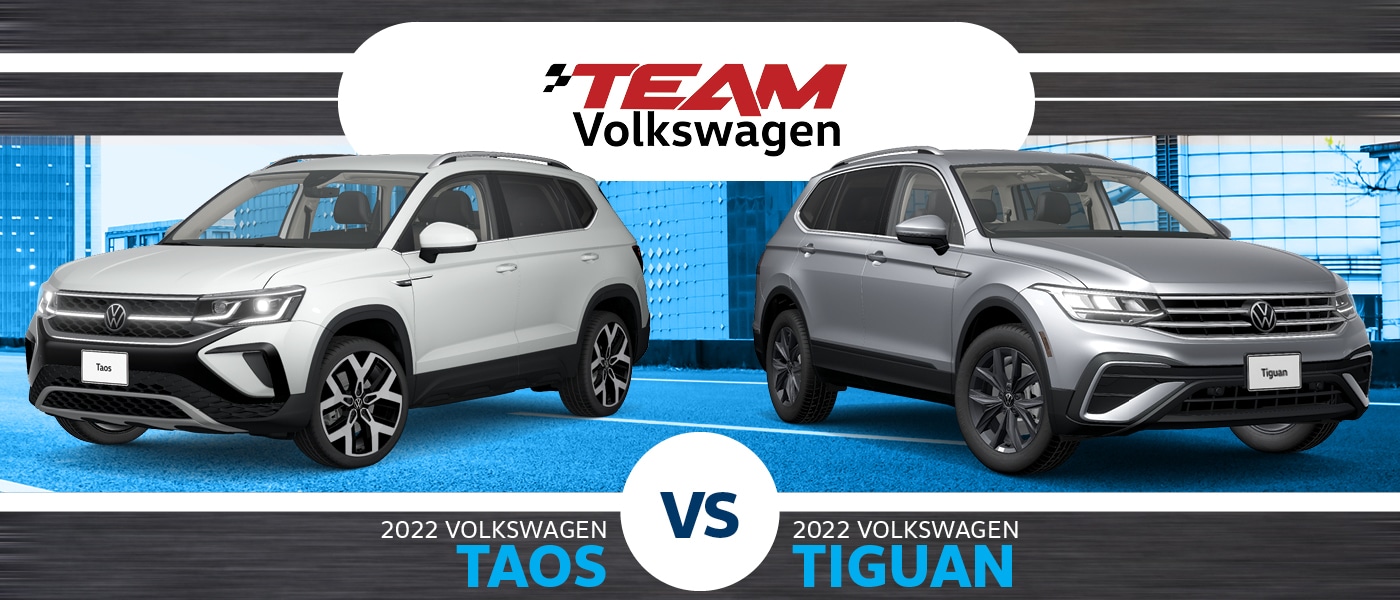 2023 Volkswagen Taos vs Tiguan Specs, Features, Towing