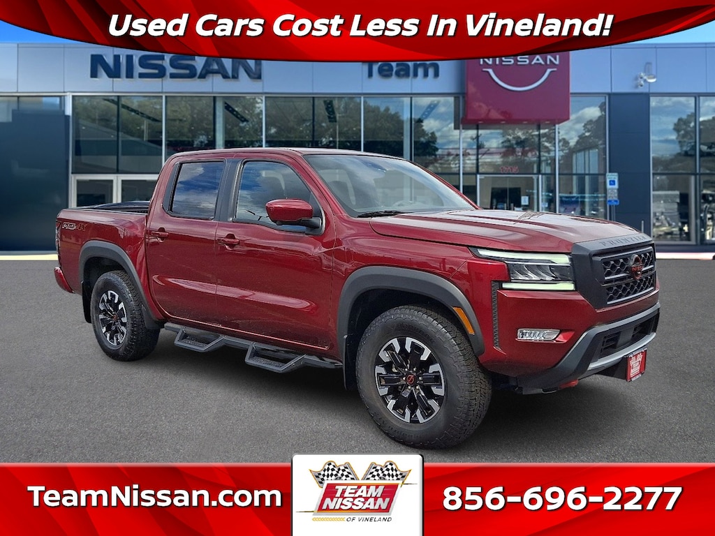 Certified 2023 Nissan Frontier PRO-4X Crew Cab 4x4 PRO-4X Auto *Ltd Avail*