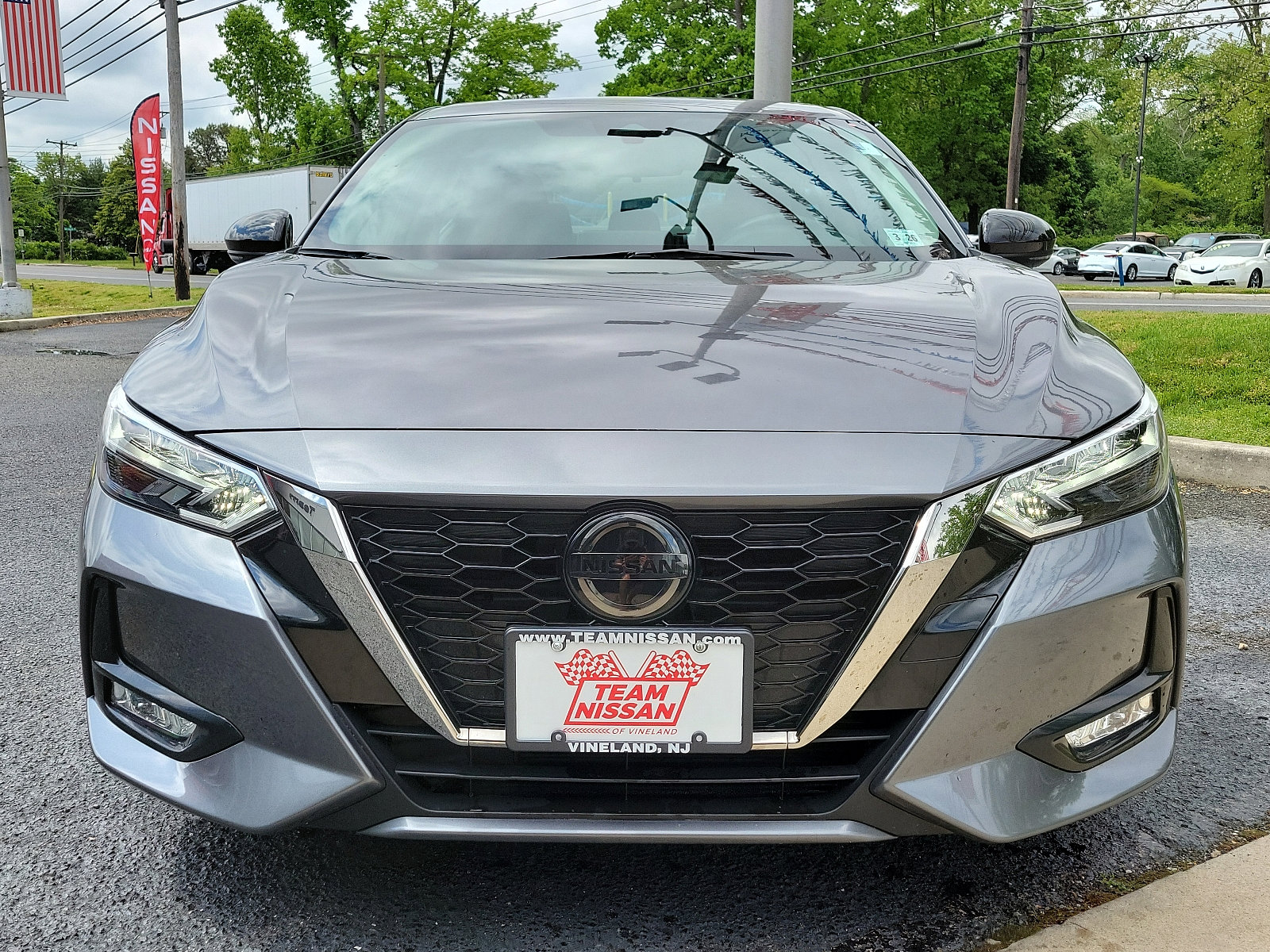 Used 2021 Nissan Sentra SR with VIN 3N1AB8DV6MY204352 for sale in Vineland, NJ