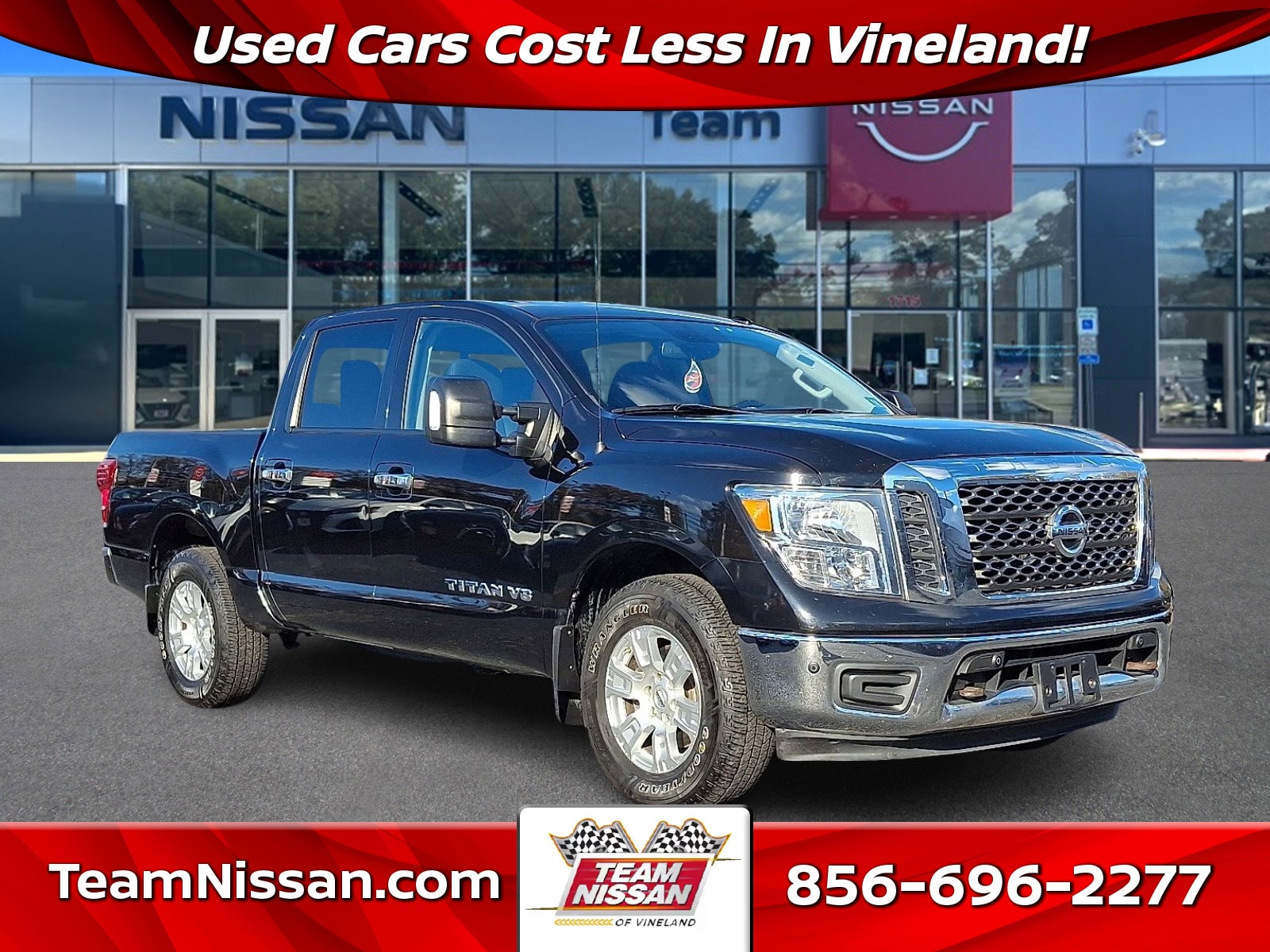 2018 Nissan Titan 4x4 Crew Cab SV 