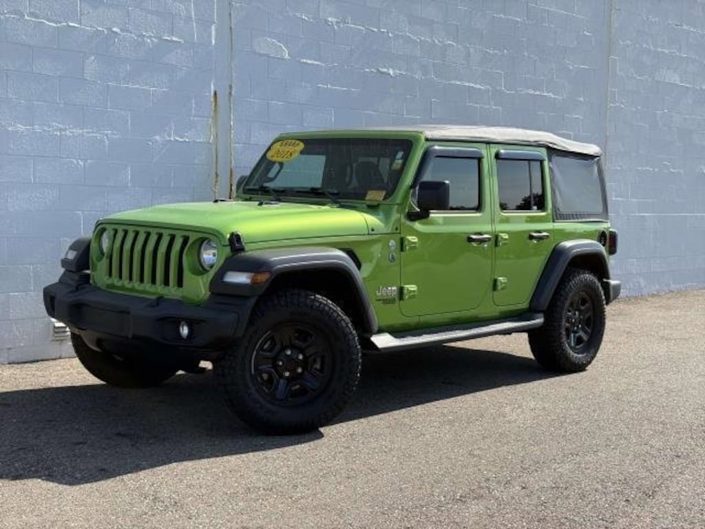 Used 2018 Jeep Wrangler Unlimited Sport 4x4 SUV
