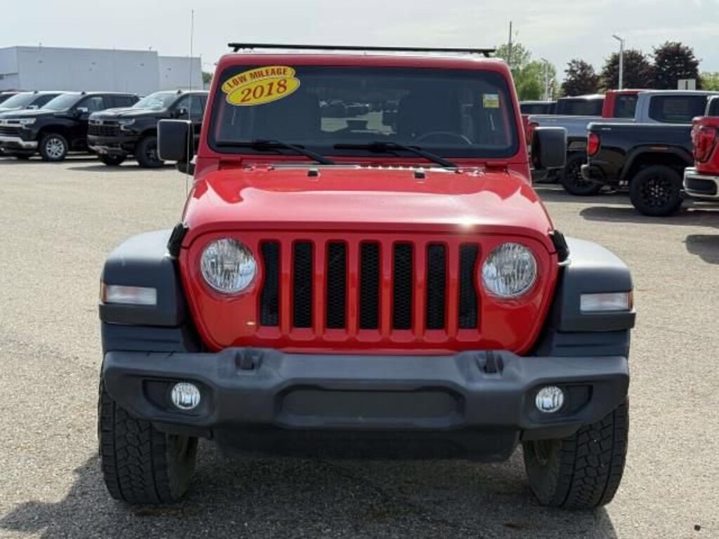 Used 2018 Jeep Wrangler Unlimited Sport S 4x4 SUV