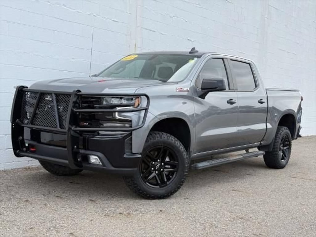 Used 2021 Chevrolet Silverado 1500 LT Trail Boss Truck Crew Cab