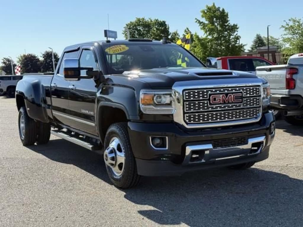 Used 2018 GMC Sierra 3500 HD Denali Truck Crew Cab