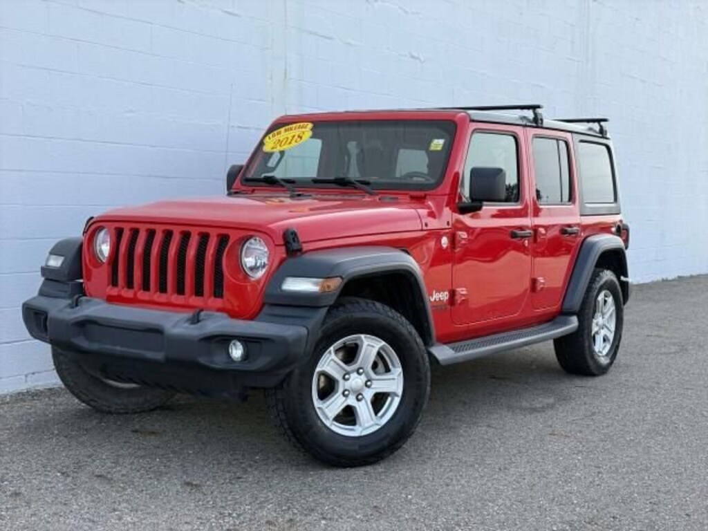 Used 2018 Jeep Wrangler Unlimited Sport S 4x4 SUV