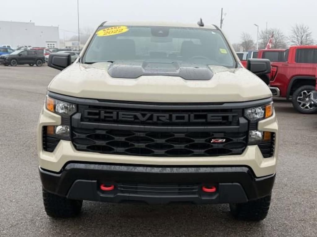 Used 2022 Chevrolet Silverado 1500 Custom Trail Boss Truck Crew Cab