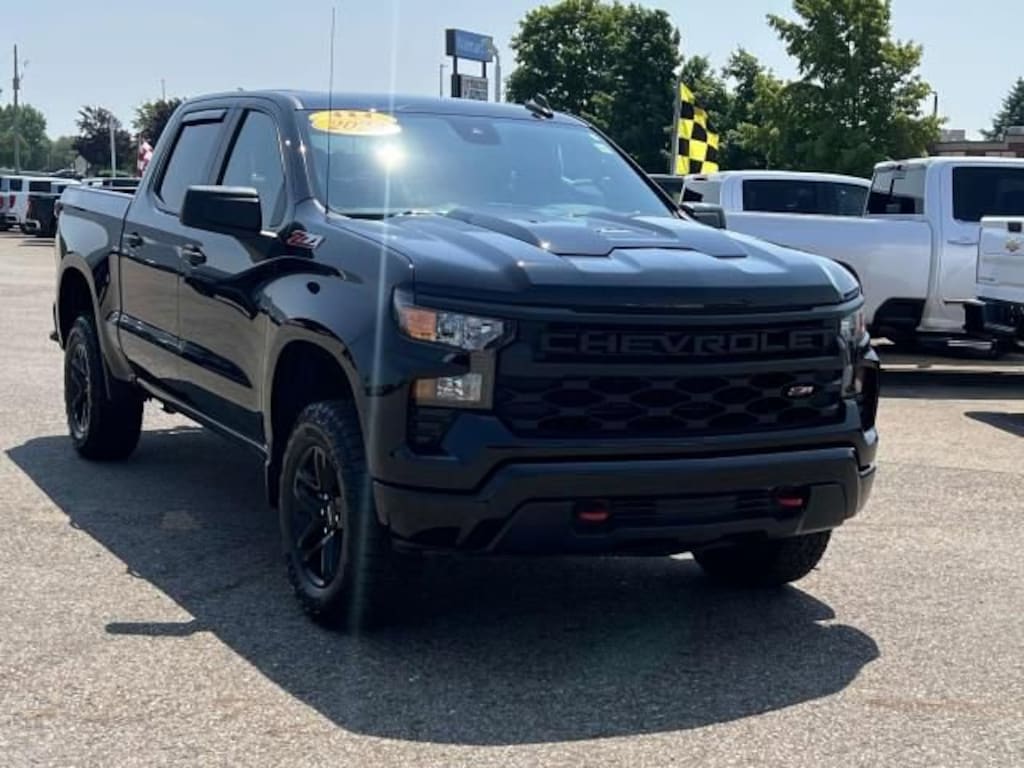 Used 2024 Chevrolet Silverado 1500 Custom Trail Boss Truck Crew Cab