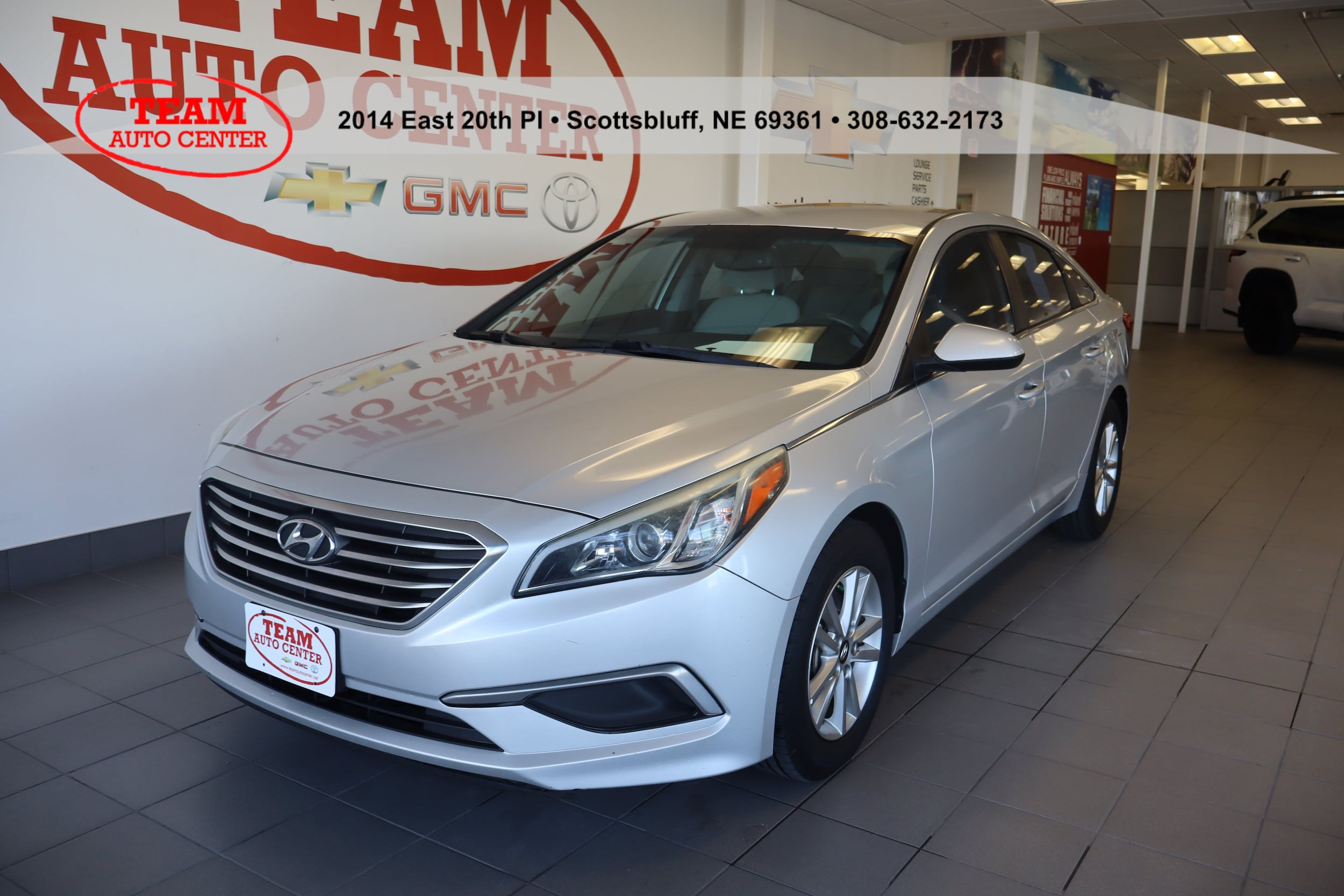 Used 2016 Hyundai Sonata SE with VIN 5NPE24AF0GH405394 for sale in Scottsbluff, NE