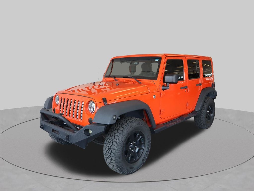 Used 2015 Jeep Wrangler Unlimited Sahara with VIN 1C4BJWEGXFL627942 for sale in Scottsbluff, NE