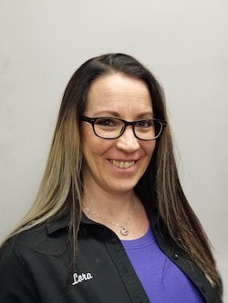 Staff member Lora Hackett from dc4a48c80cff