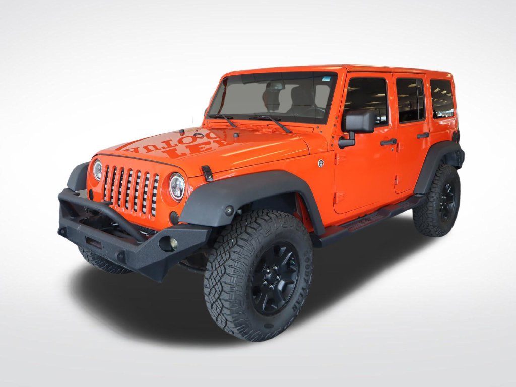 Used 2015 Jeep Wrangler Unlimited Sahara with VIN 1C4BJWEGXFL627942 for sale in Scottsbluff, NE