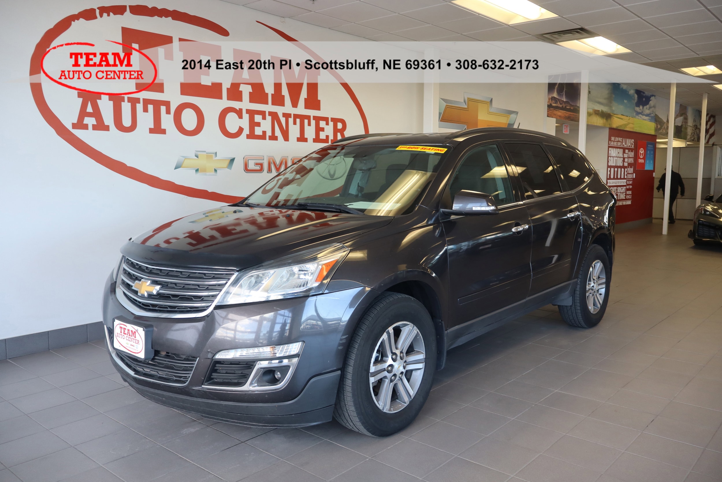 Used 2015 Chevrolet Traverse 1LT with VIN 1GNKVGKD5FJ372947 for sale in Scottsbluff, NE