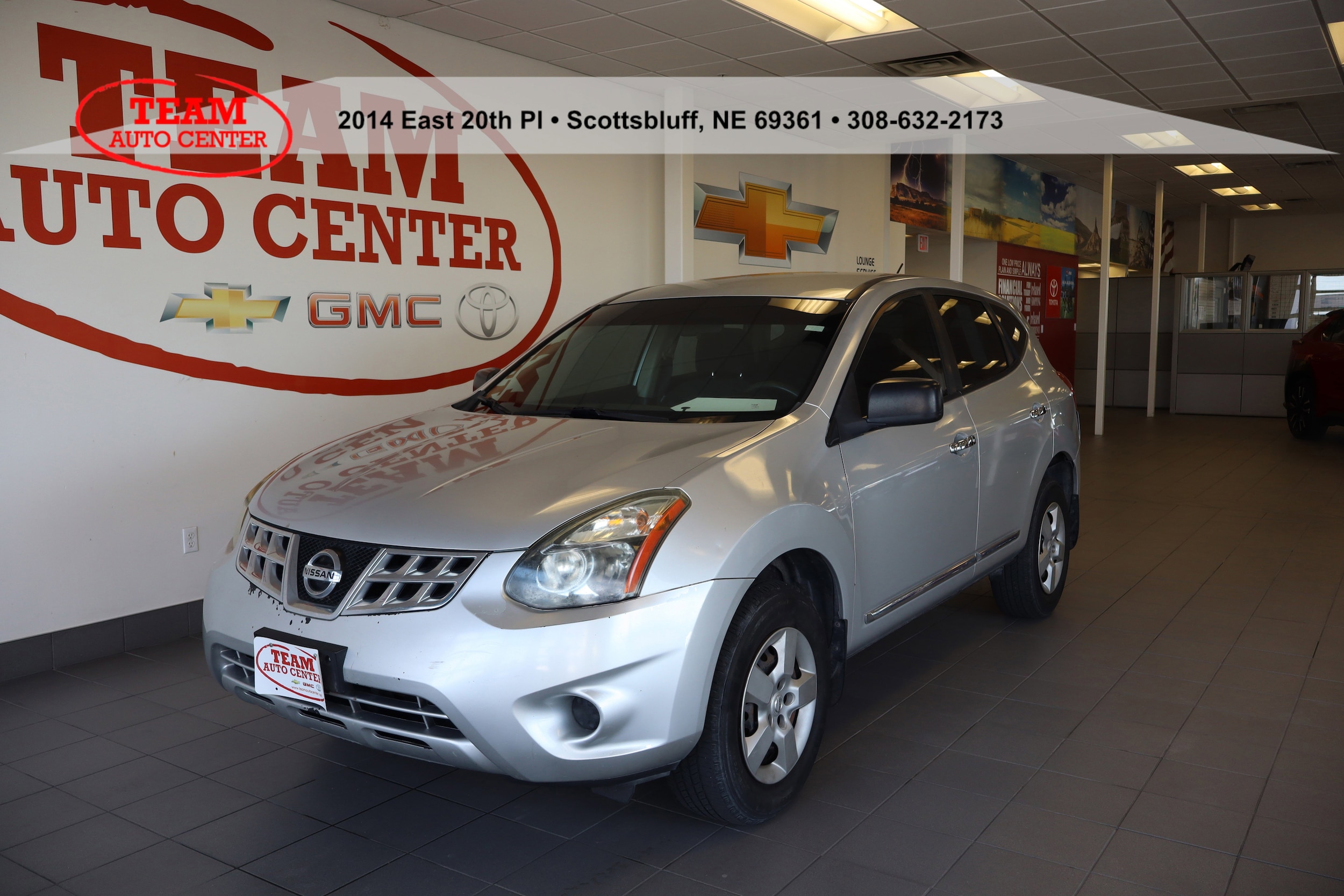 Used 2014 Nissan Rogue Select S with VIN JN8AS5MT8EW602394 for sale in Scottsbluff, NE