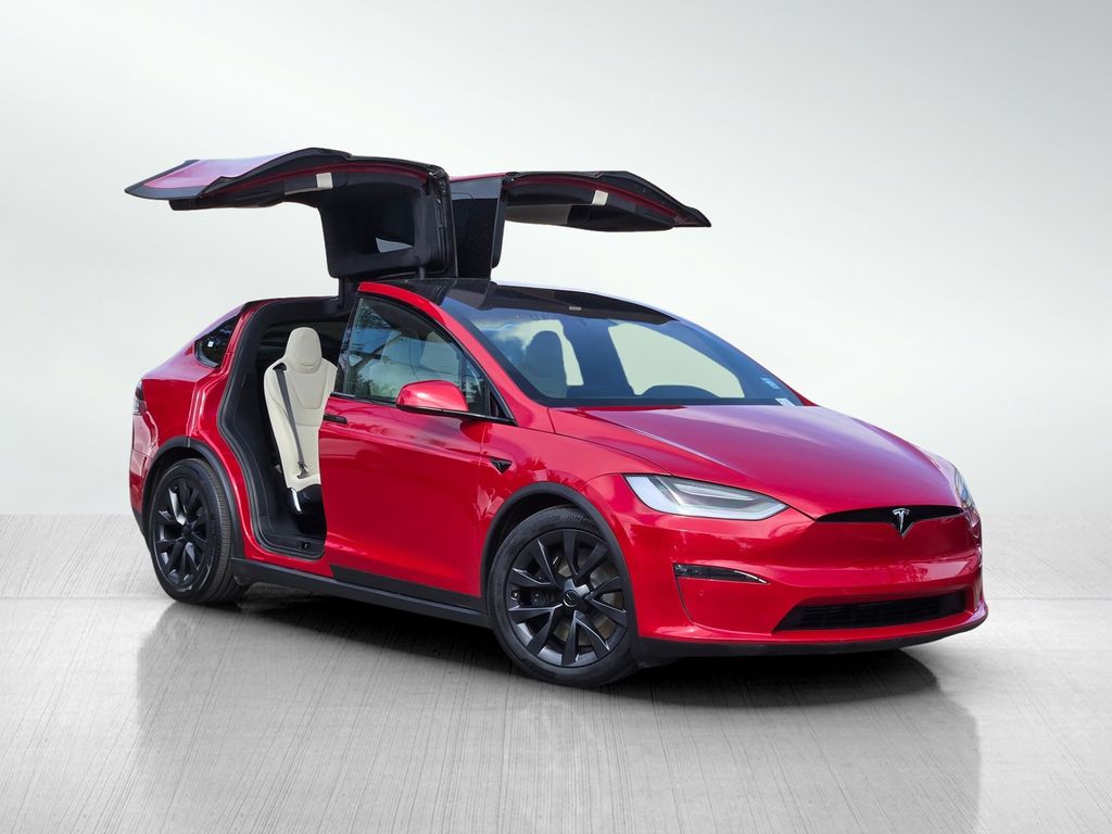 Used 2022 Tesla Model X Long Range with VIN 7SAXCBE50NF329864 for sale in Hayward, CA