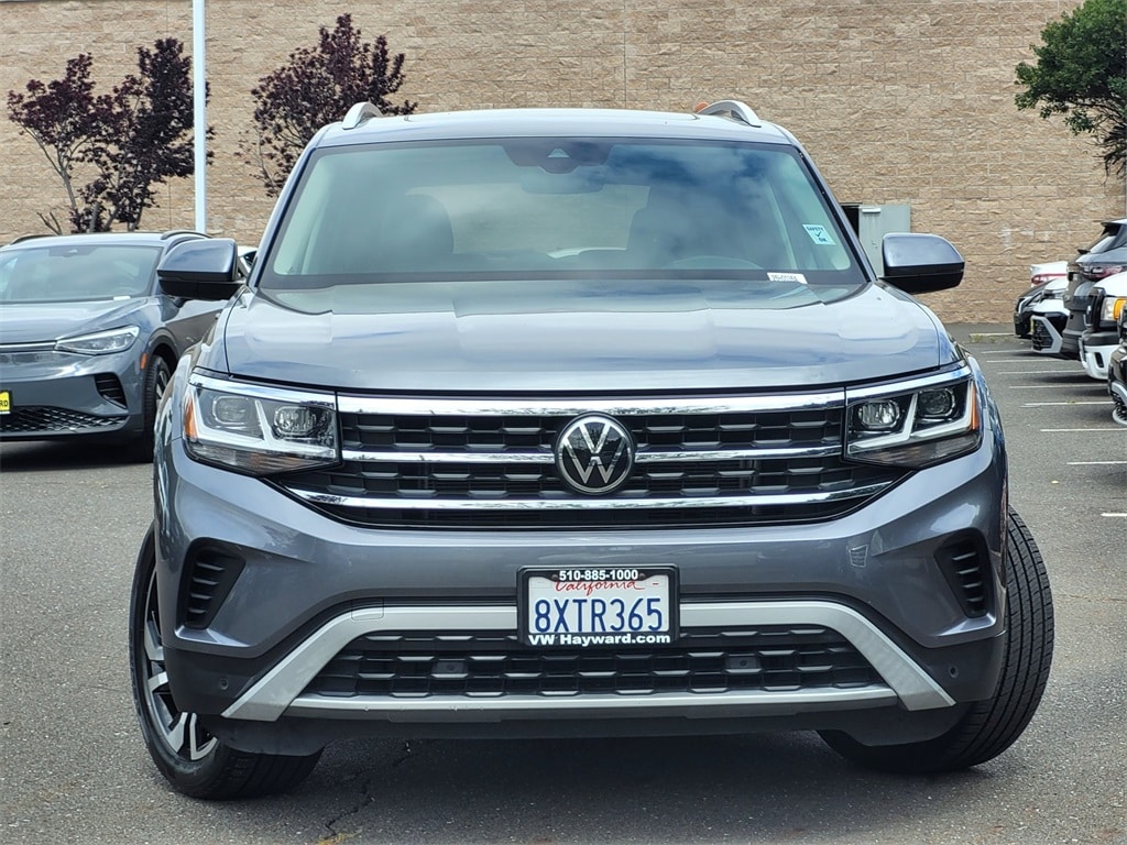 Certified 2022 Volkswagen Atlas SEL with VIN 1V2BR2CA5NC509875 for sale in Hayward, CA