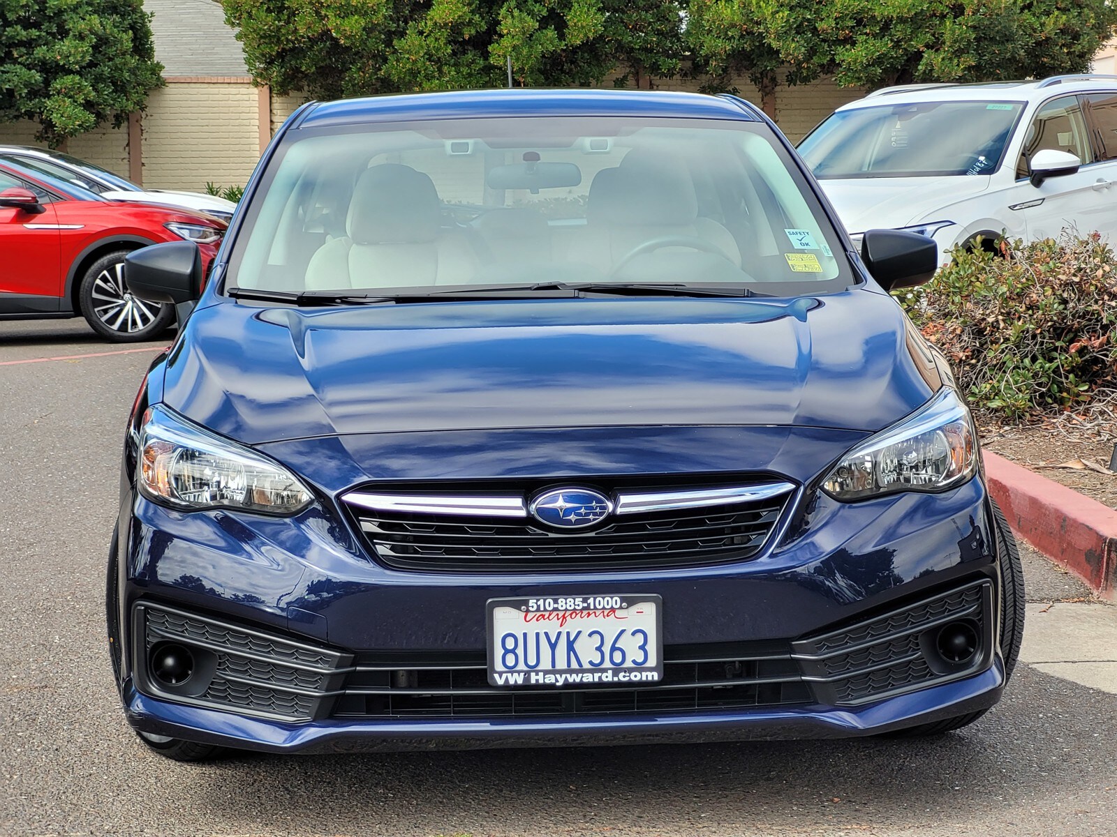 Used 2021 Subaru Impreza Base with VIN 4S3GTAB60M3701736 for sale in Hayward, CA