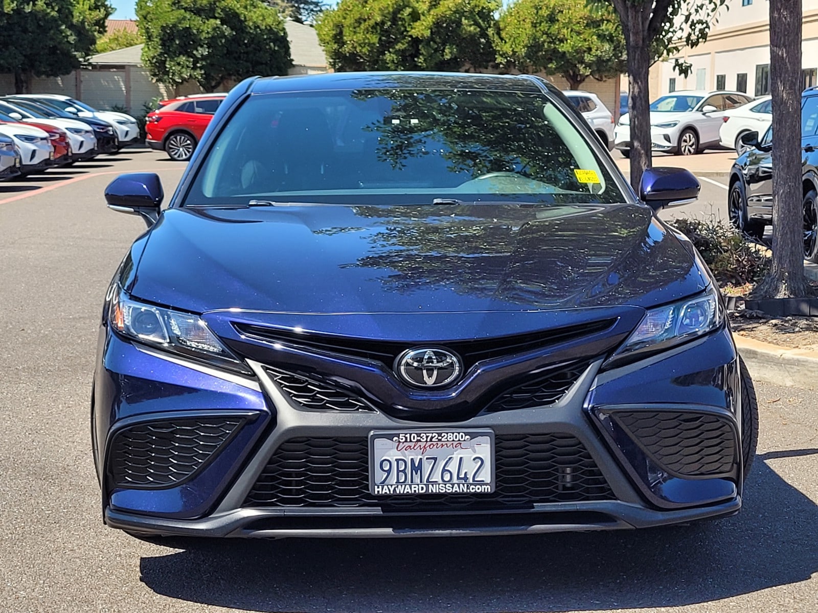 Used 2022 Toyota Camry SE with VIN 4T1T11AKXNU049489 for sale in Hayward, CA