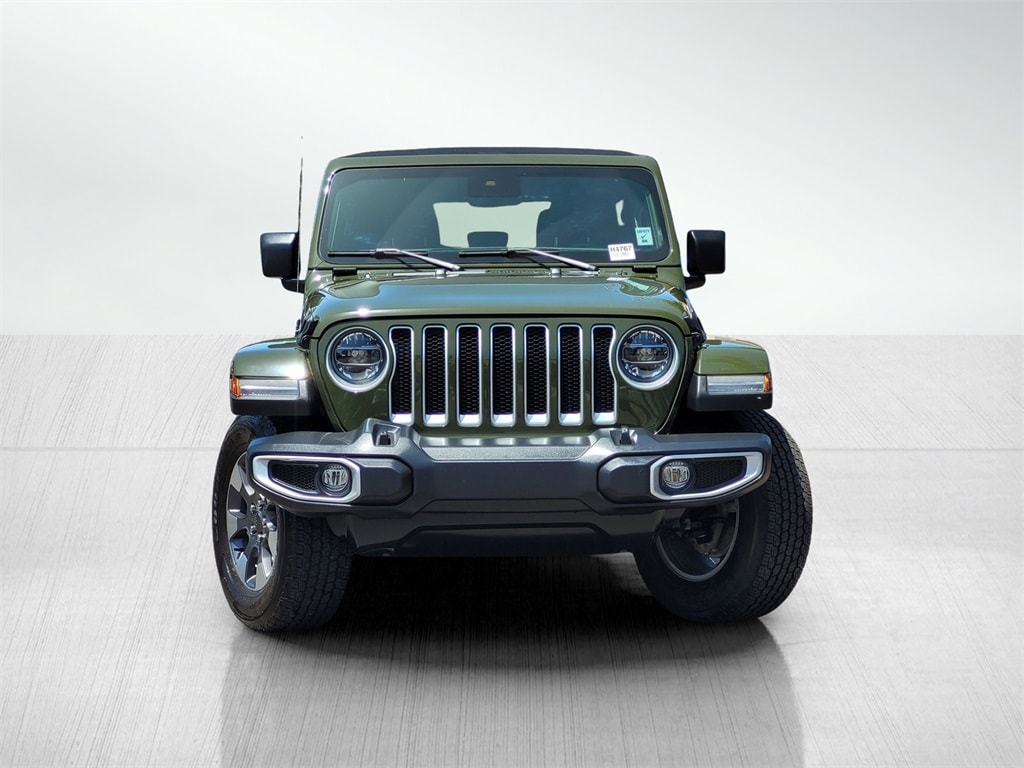 Used 2022 Jeep Wrangler Unlimited Sahara with VIN 1C4HJXEG1NW188756 for sale in Hayward, CA