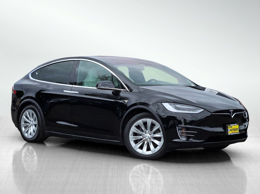 Used 2018 Tesla Model X 100D with VIN 5YJXCBE21JF140671 for sale in Hayward, CA