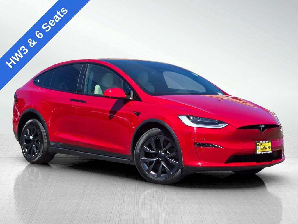 Used 2022 Tesla Model X Long Range with VIN 7SAXCBE59NF360871 for sale in Hayward, CA