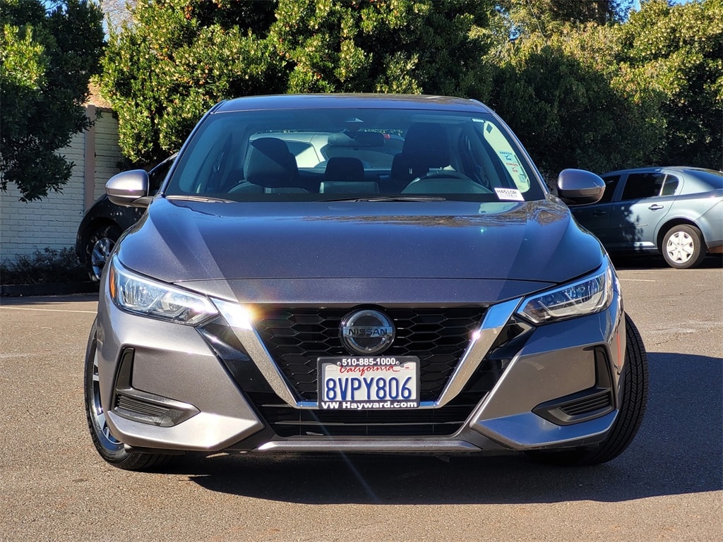 Used 2021 Nissan Sentra SV with VIN 3N1AB8CV1MY256487 for sale in Hayward, CA