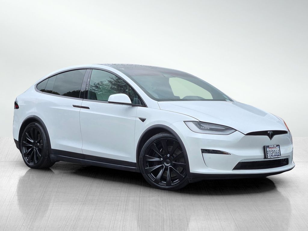 Used 2022 Tesla Model X Plaid with VIN 7SAXCBE65NF337712 for sale in Hayward, CA