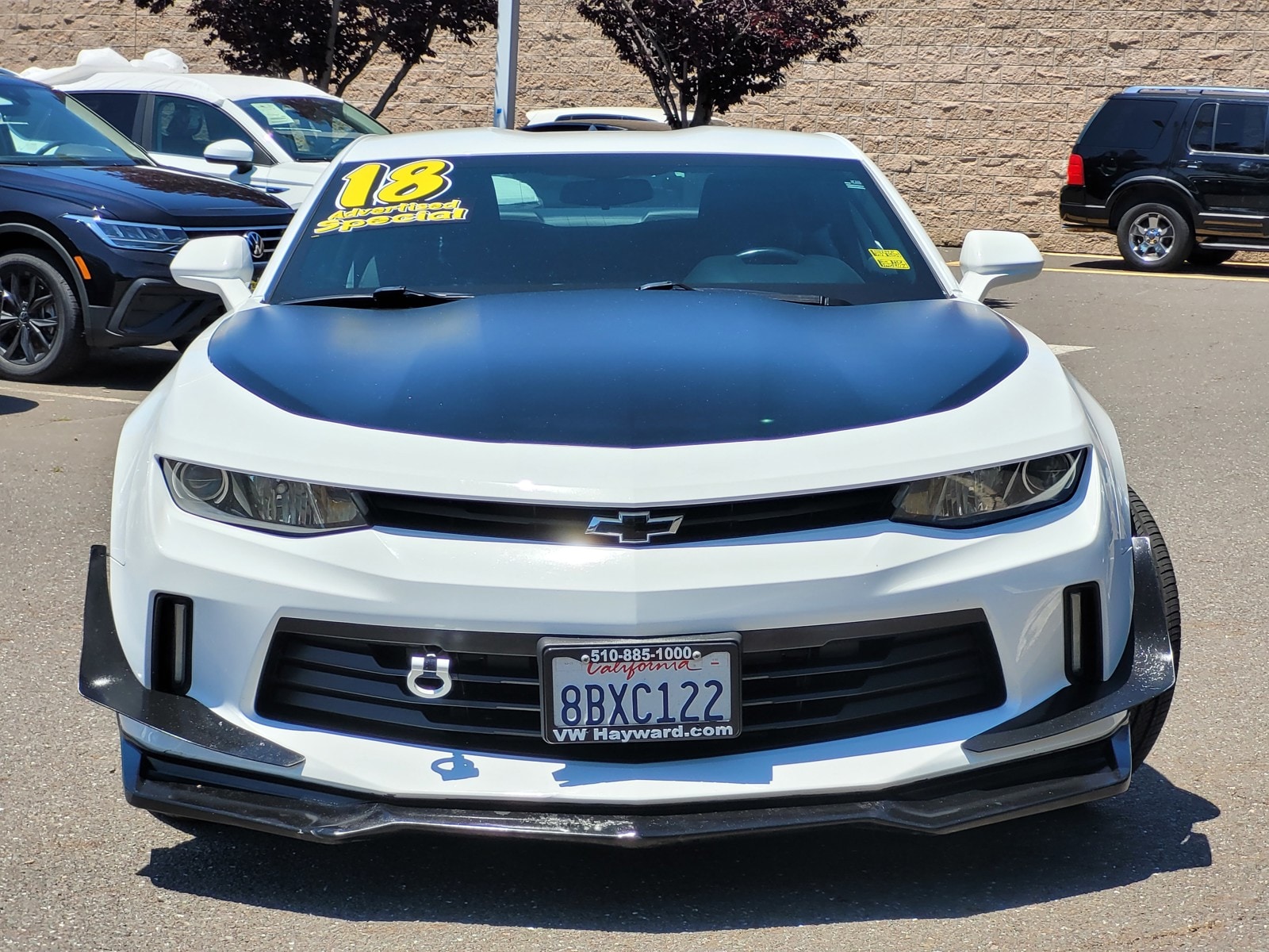 Used 2018 Chevrolet Camaro 1LT with VIN 1G1FB1RX6J0149226 for sale in Hayward, CA