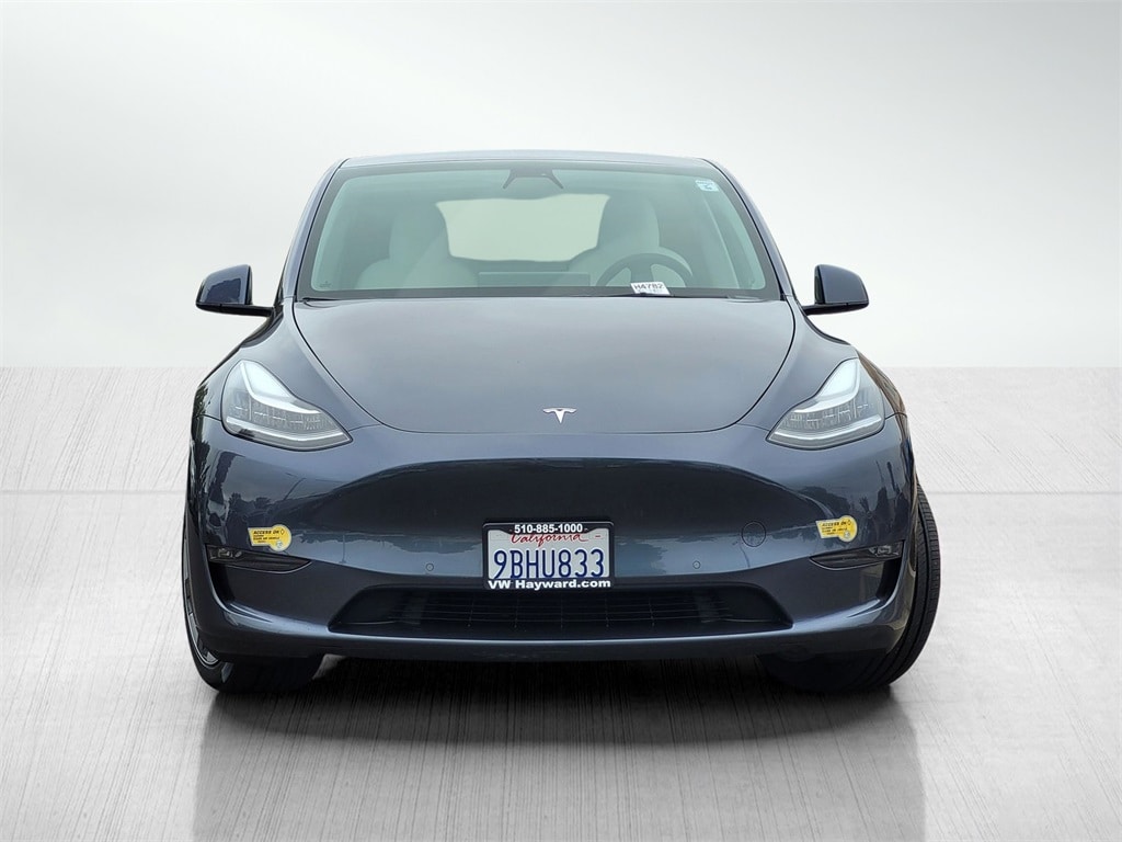 Used 2022 Tesla Model Y Long Range with VIN 7SAYGAEEXNF427500 for sale in Hayward, CA